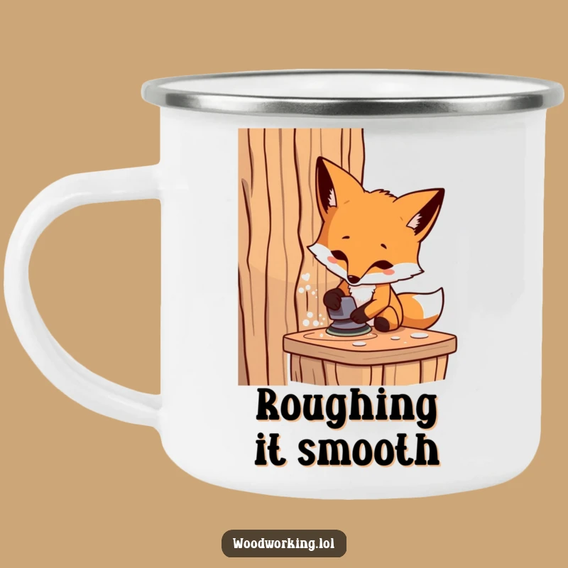 Funny Fox Carpenter Camping Mug: Adventure and DIY Together!
