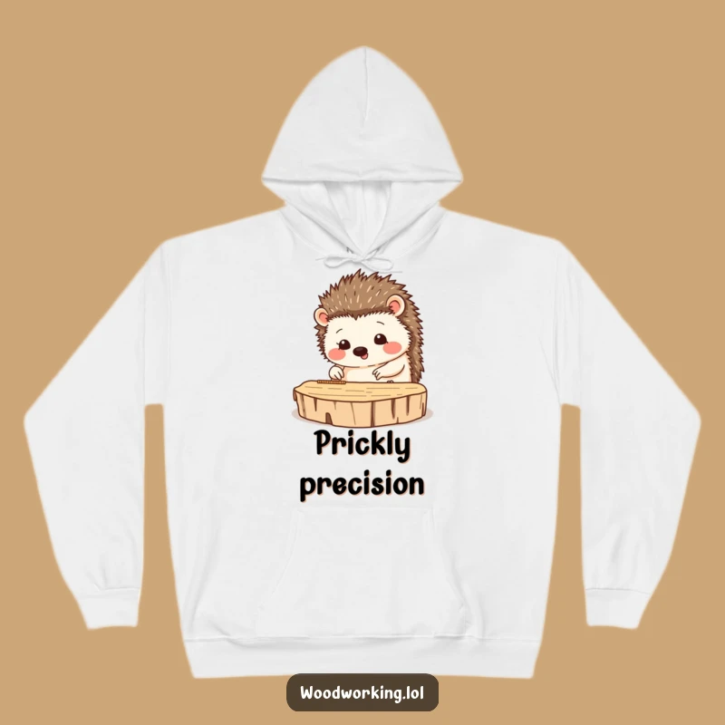 Funny Hedgehog Hoodie: Precise Project Maker - Cozy Crafting