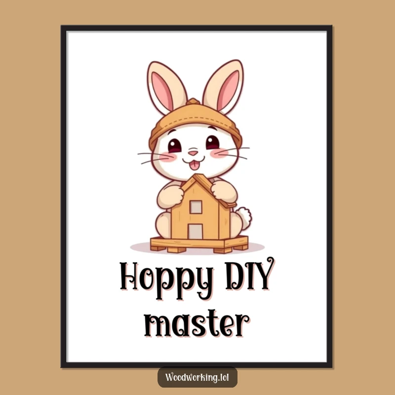 Free Printable Wall Art: Brave Rabbit's DIY Project - Funny Downloadable Decor