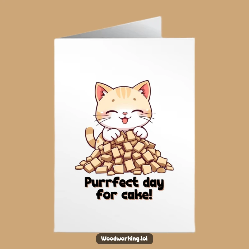 Free Printable Birthday Card: Cat Collector - Happy Birthday Downloadable Gift