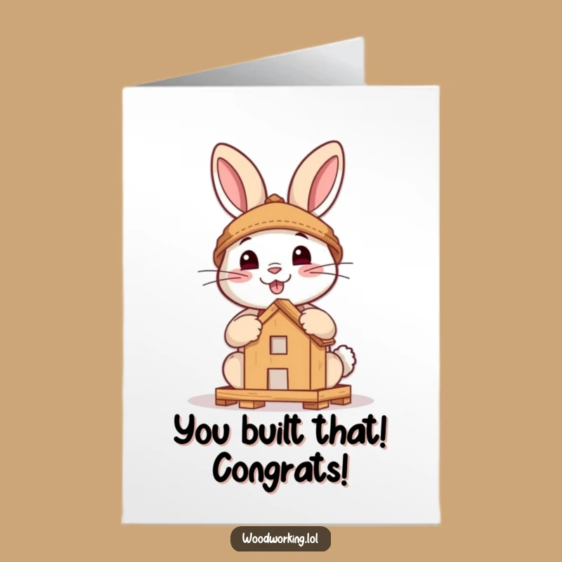 Free Printable Congrats Card: Brave Rabbit's DIY Milestone Celebration