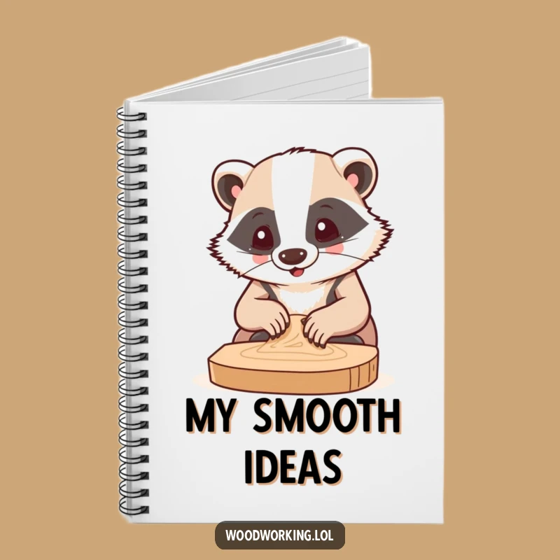 Funny Badger Concentration Notebook: Hilarious Pages for Your Best Ideas