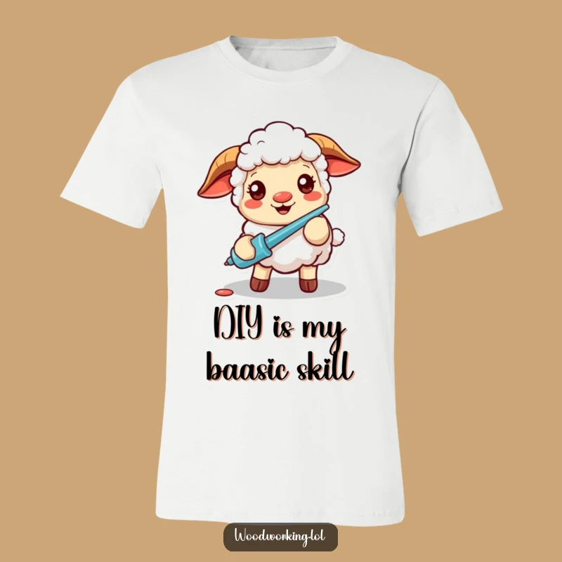 Funny Cheery Sheep Screwdriver T-Shirt A Hilarious Gift for Handy Folks