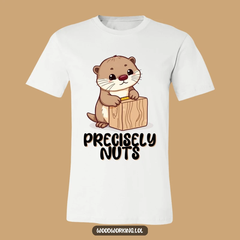 Funny Curious Otter T-Shirt: Measure Your Fun with this Precise and Hilarious Gift